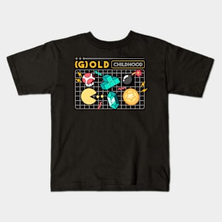 gold childhood v2 Kids T-Shirt